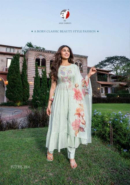 Af Patterns Vol 2 By Anju Fabrics Designer Salwar Suits Catalog